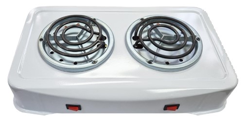 [1518] ANAFE ELECTRICO 2 HORNALLAS 220V 2000W