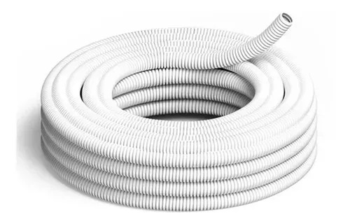 CAÑO CORRUGADO FLEX. IGNIFUGO APROB BCO 5/8"