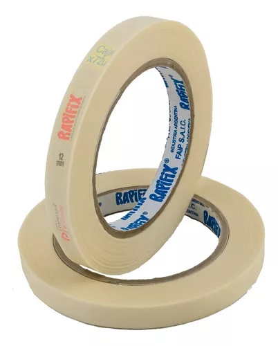 CINTA PAPEL BLANCO 12mm. x50m "RAPIFIX"