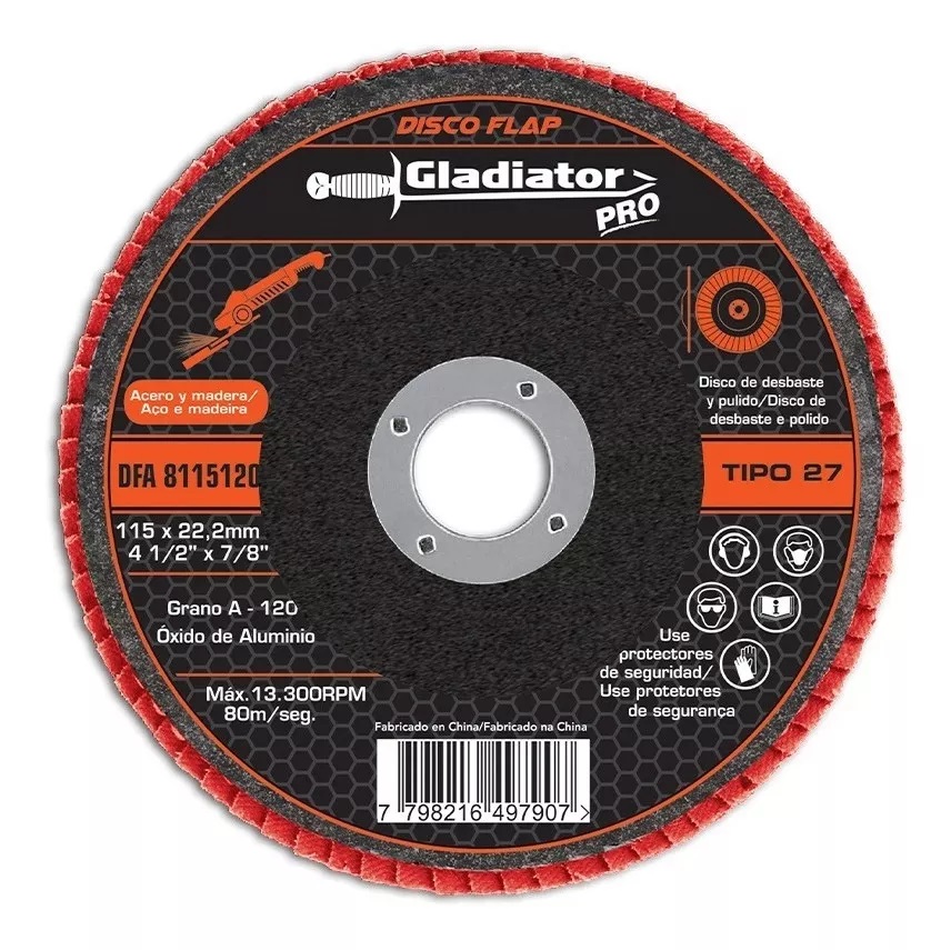 DISCO FLAP GRANO 120