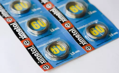 ESTAÑO ALAMBRE 1.5M 60% (X 10 UN)