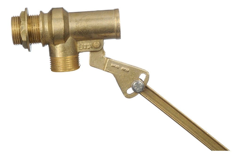 FLOTANTE A/PRESION BRONCE  1/2"