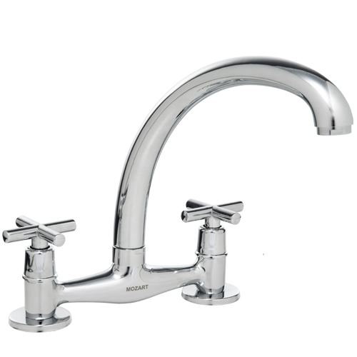 GRIFERIA COCINA MEZCLA. PICO J  "MOZART"