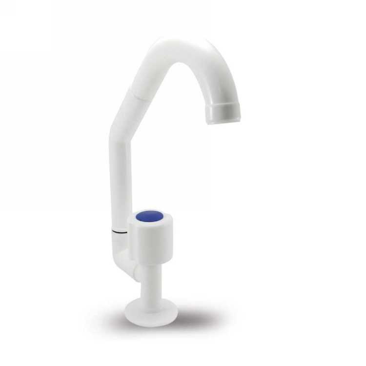 [0131] GRIFO PVC MESADA CURVO ALTO MOVIL "MEDIO GIRO"