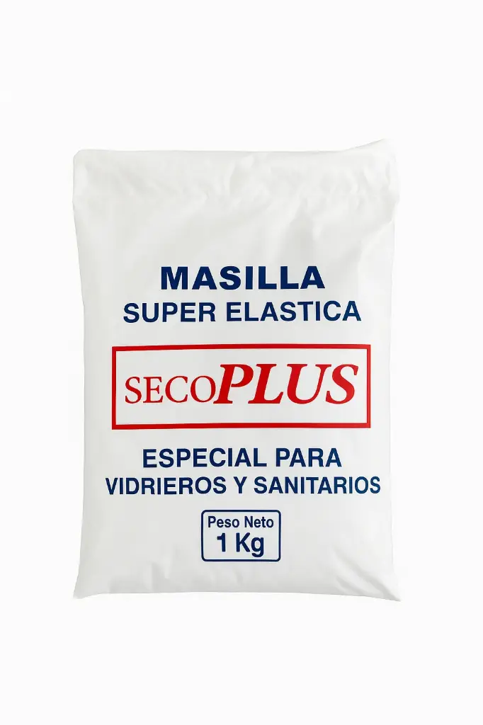 MASILLA PARA VIDRIO 1 Kg.