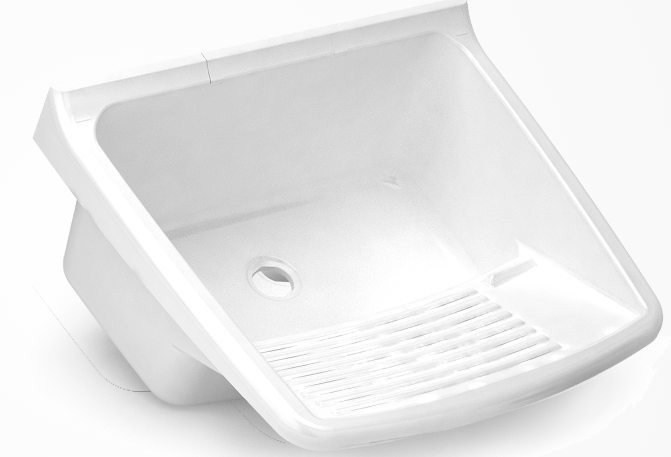 PILETA LAVADERO PVC 15L (49x43x28cm) "DUKE"
