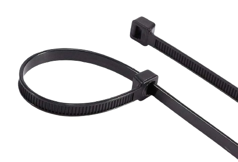 PRECINTOS DE NYLON NEGROS 4,8 x 250mm (x100 UN)