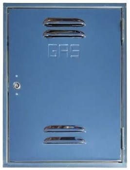 PUERTA NICHO GAS ACERO 40 x 60
