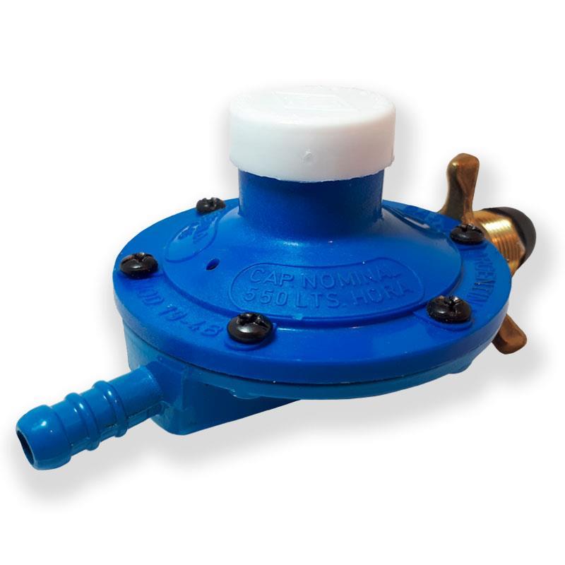 REGULADOR CABEZAL S/MANGUERA (P/GARRAFA 10KG) "PAZ"