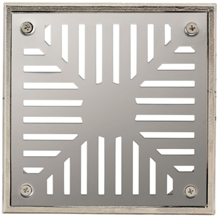 REJILLA ACERO 10X10 "CASAL"