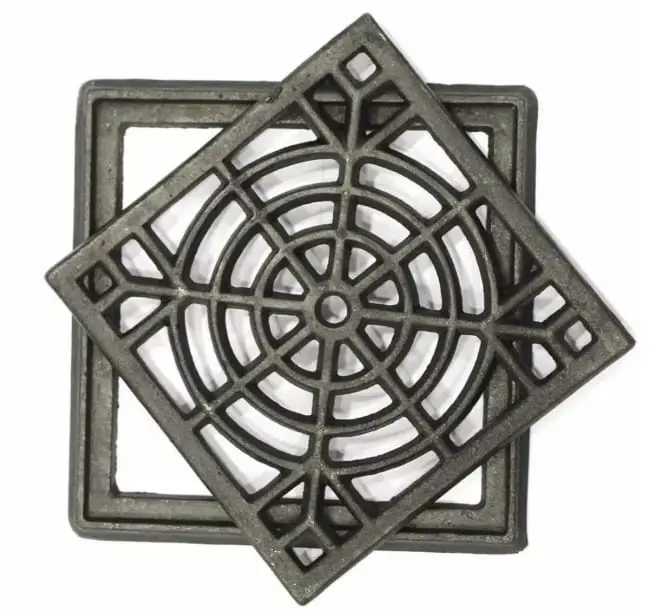 REJILLA H.FUND.c/marco 30x30 Especial tipo Delta