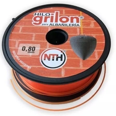 TANZA P/ALBAÑIL "NITANYL" 0,80 MM. X 100 MTS.