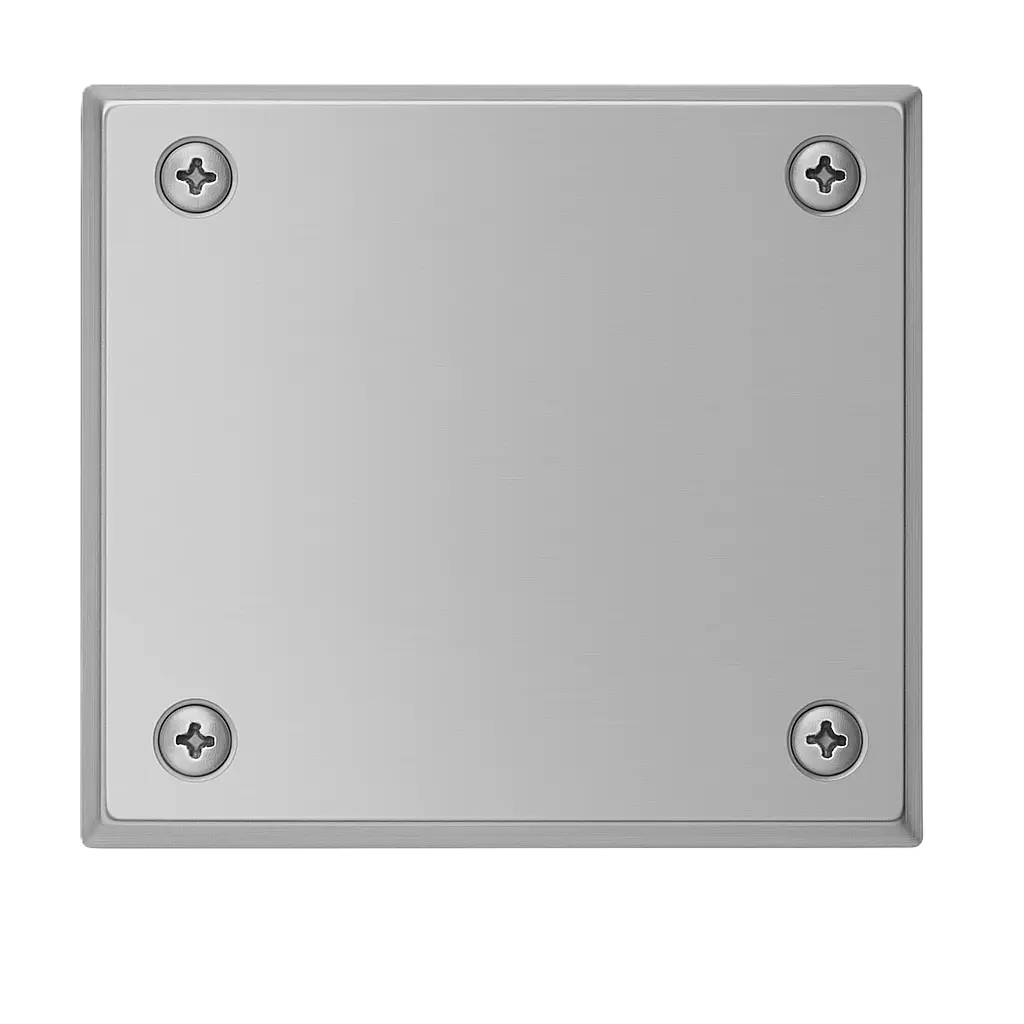 TAPA ACERO 12X12 ECONOMICA