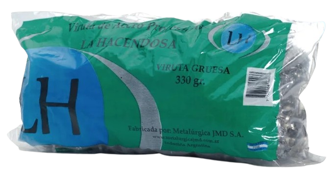 VIRUTA DE ACERO GRUESA 330g