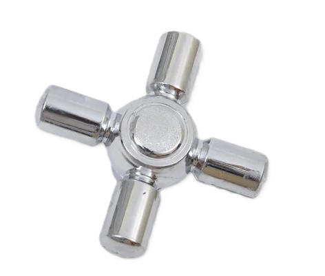 VOLANTE CRUZ CROMO PARA GRIFERIA 