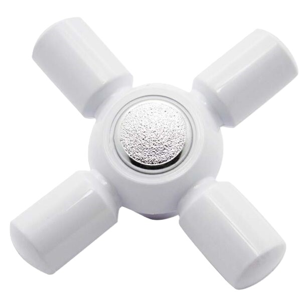 VOLANTE CRUZ BLANCO PARA GRIFERIA 