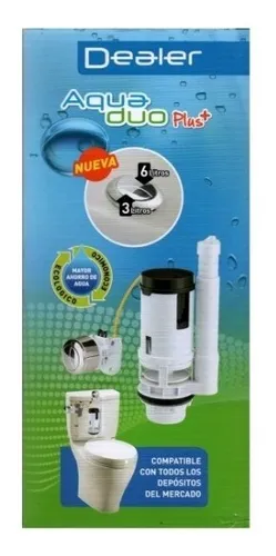 VALVULA DESCARGA DOBLE ACC AQ D PLUS "DEALER"