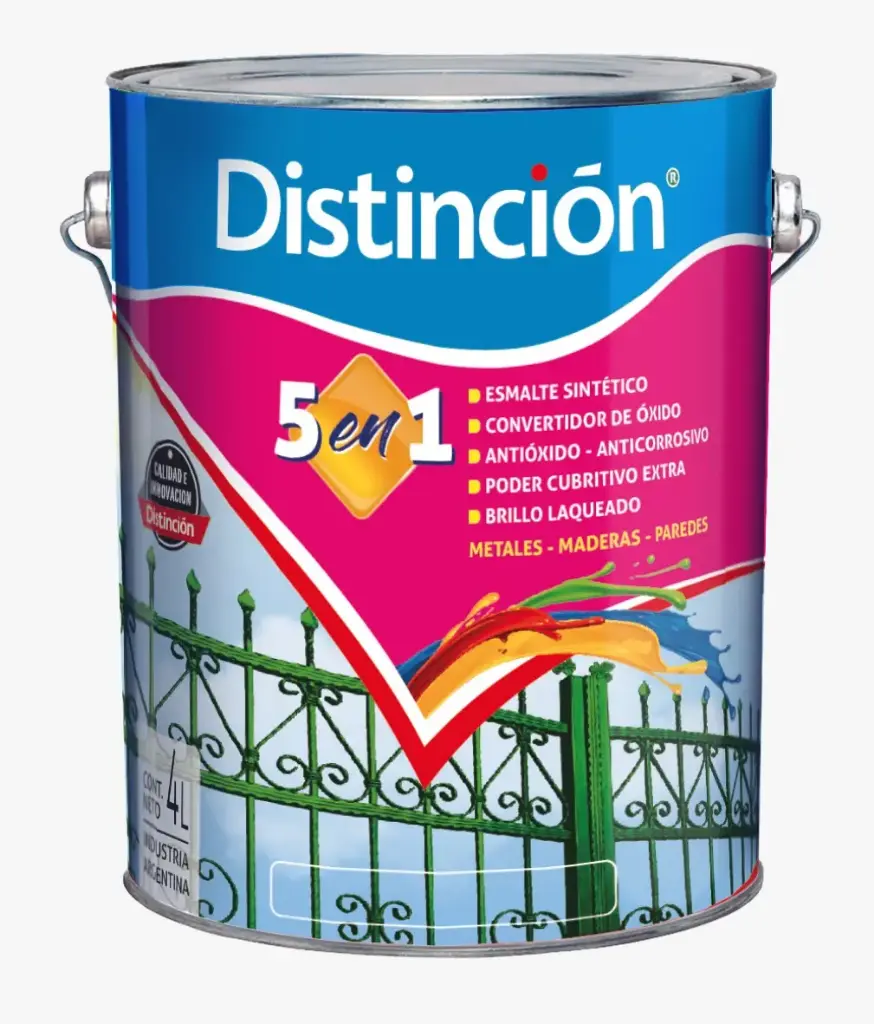 [3303] Esmalte Sintetico Blanco Brillante 1lt "Distinción"