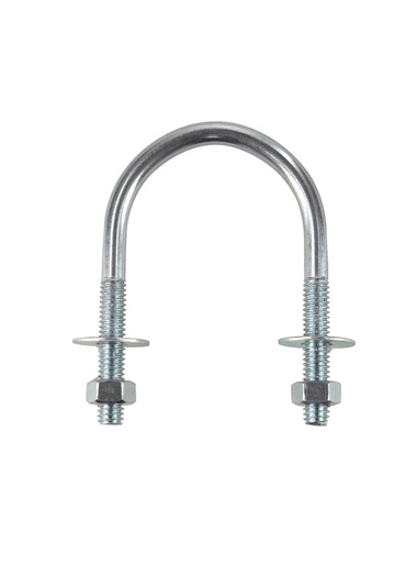 [0595] ABRAZADERA U-BOLT 1/4" P/CAÑO 2" C/ACC.