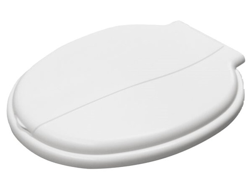[2210] ASIENTO INODORO INYECTADO BLANCO "MEDIO GIRO"