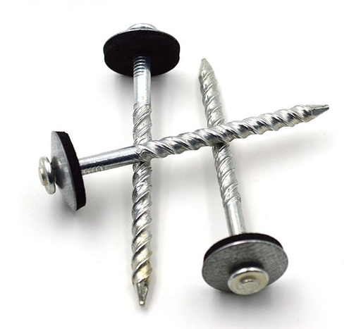 [0422] CLAVOS CAB. DE PLOMO DENTADO 4"x8 (x100 UN)