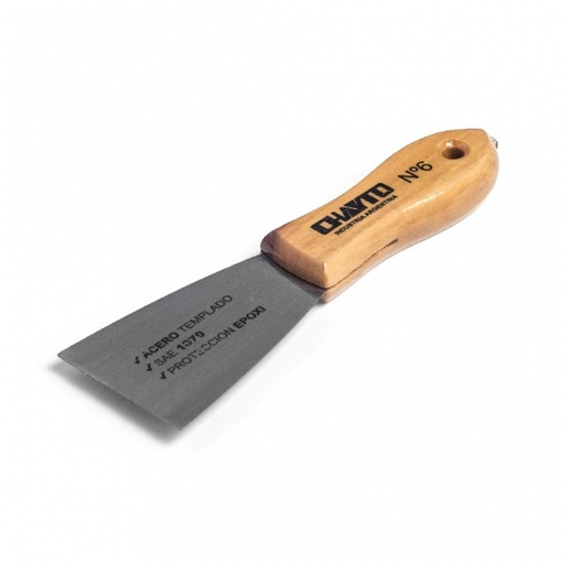 [0580] ESPATULA MGO. MADERA 6 cm. "CHAYTO"