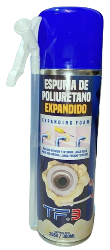 [2383] ESPUMA DE POLIURETANO EXPANDIDO 300ml "TF3"